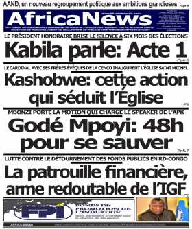 Cover Africa News RDC - 2259 