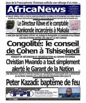 Cover Africa News RDC - 2233 