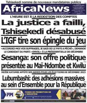 Cover Africa News RDC - 2267 