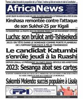 Cover Africa News RDC - 2200 