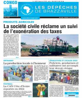 Cover Les Dépêches de Brazzaville - 4285 