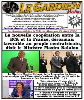 Cover Le Gardien Médias - 036 