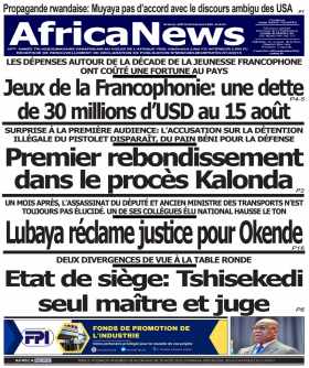 Cover Africa News RDC - 2284 